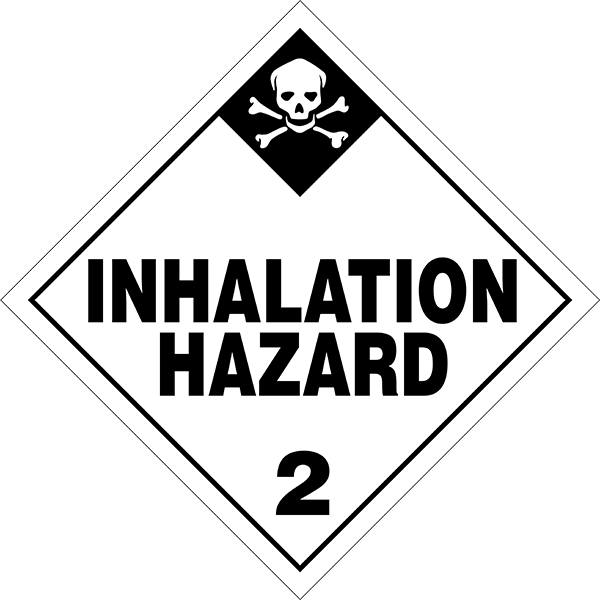 Inhalation Hazard sign