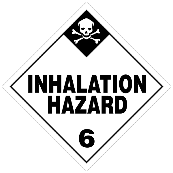 Inhalation Hazard sign