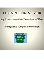 2017 Ethics and Integrity Vendor Online Training