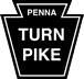 PA Turnpike logo greyscale